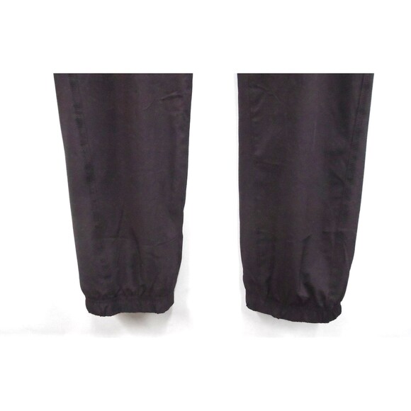 Eddie Bauer Pants Rainier Women Size 10 (33x32) Purple Flannel Lined Jogger - Picture 6 of 11